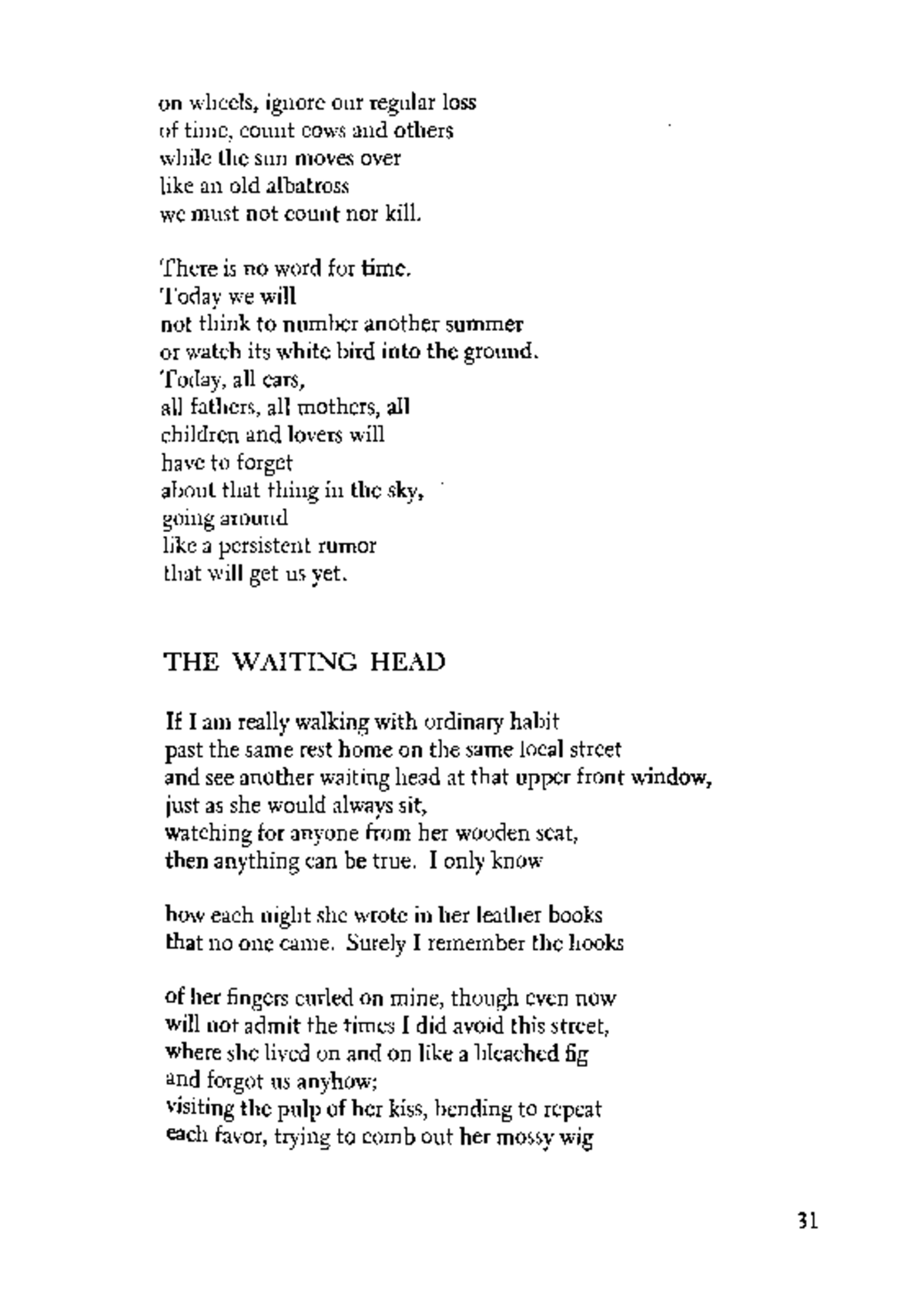 Anne Sexton - The Complete Poems 59 - on wheels, ignore our regular ...