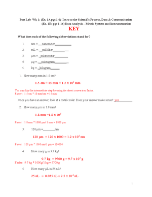 Scanned Documents 2 - Principles of biology 1 lab assignments. Good ...