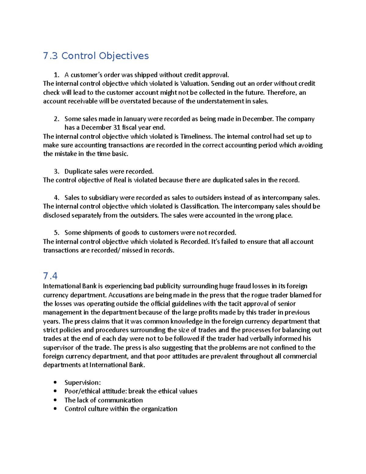 Assignment 1 Week 2 - Introduction to accounting and fundamentals - 7 ...