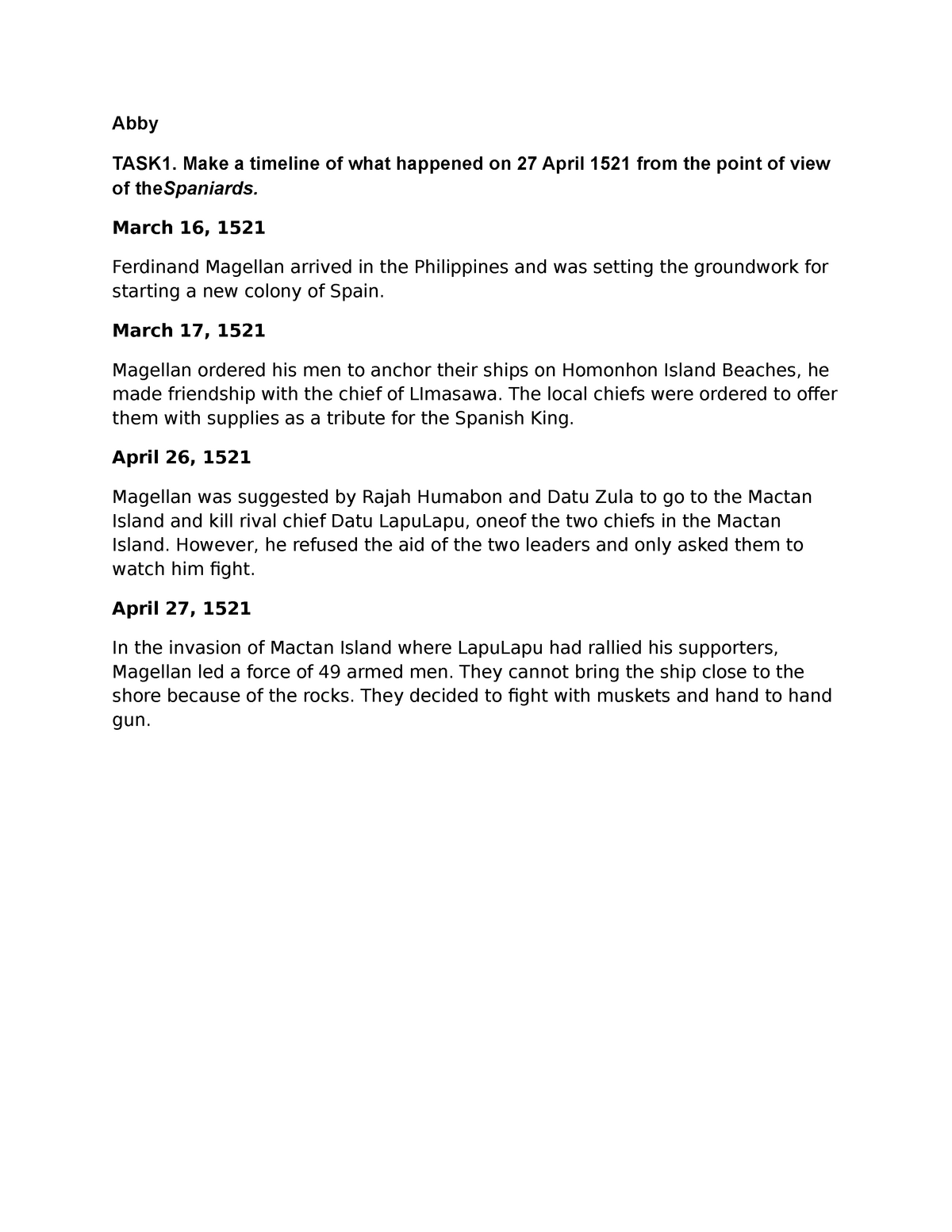 battle-of-magellan-abby-task1-make-a-timeline-of-what-happened-on-27