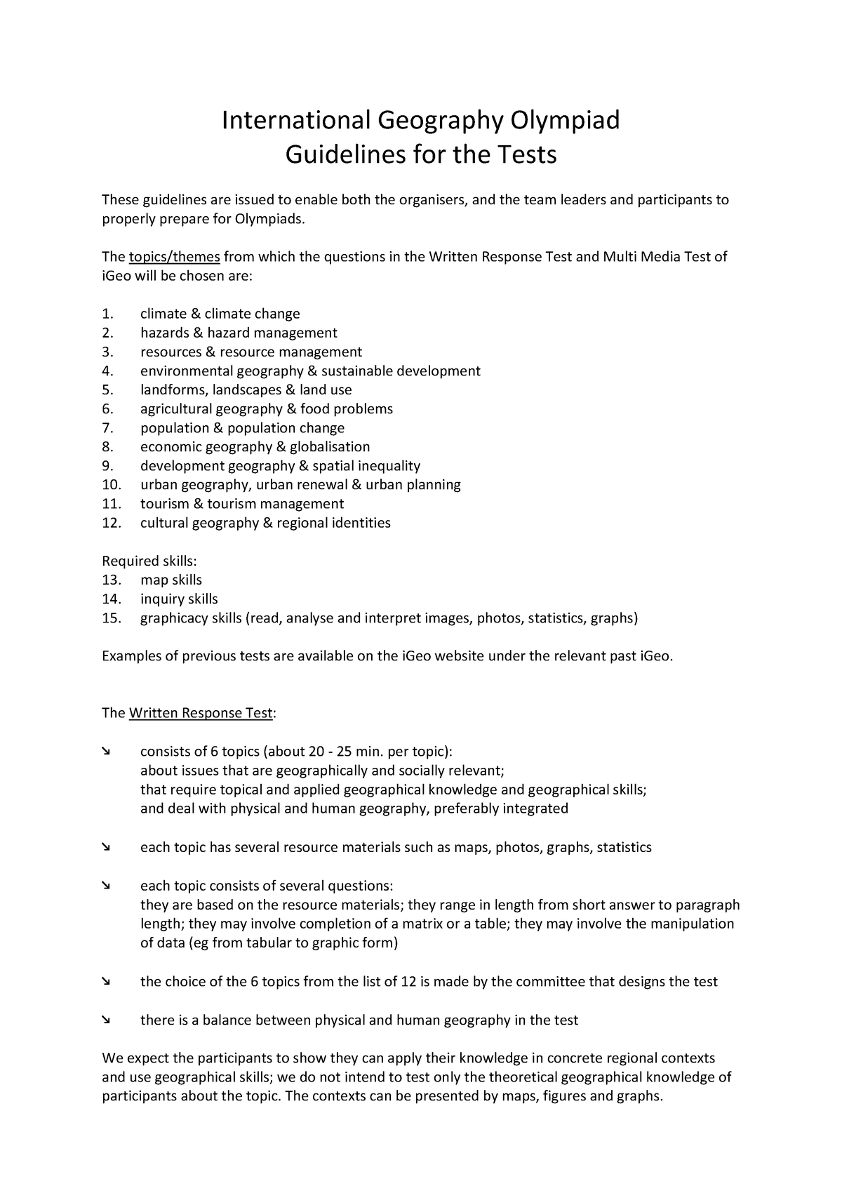 I Geo Guidelines For Tests International Geography Olympiad   Thumb 1200 1697 