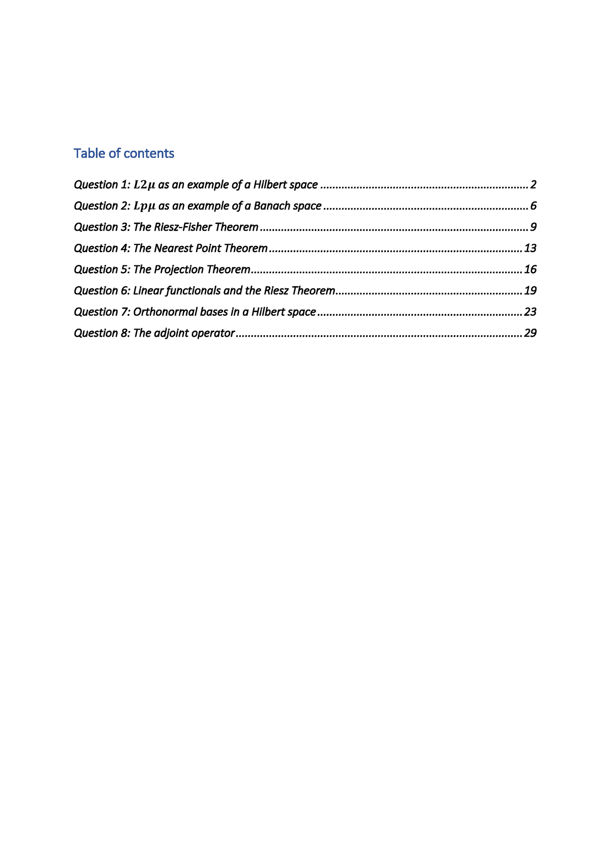 mm543-oral-exam-list-of-exam-topics-for-the-oral-exam-table-of