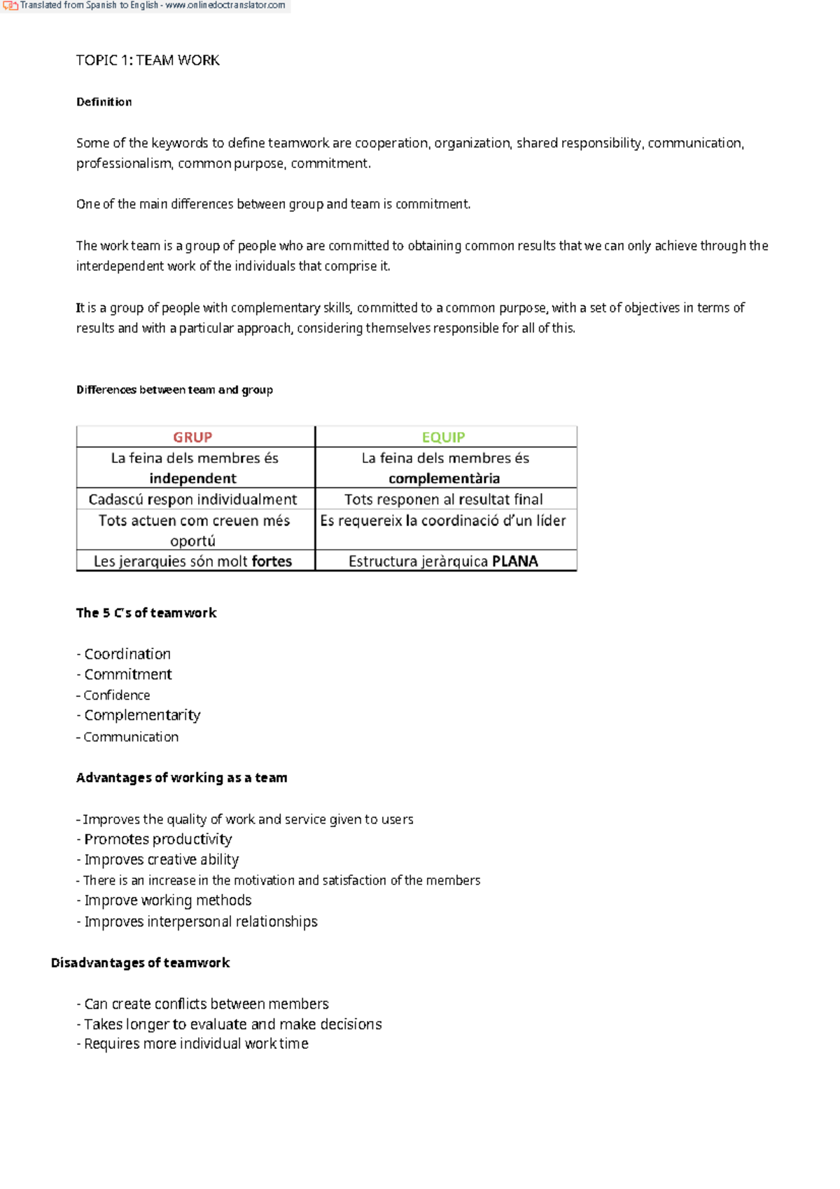 ingles-psicology-topic-1-team-work-definition-some-of-the-keywords