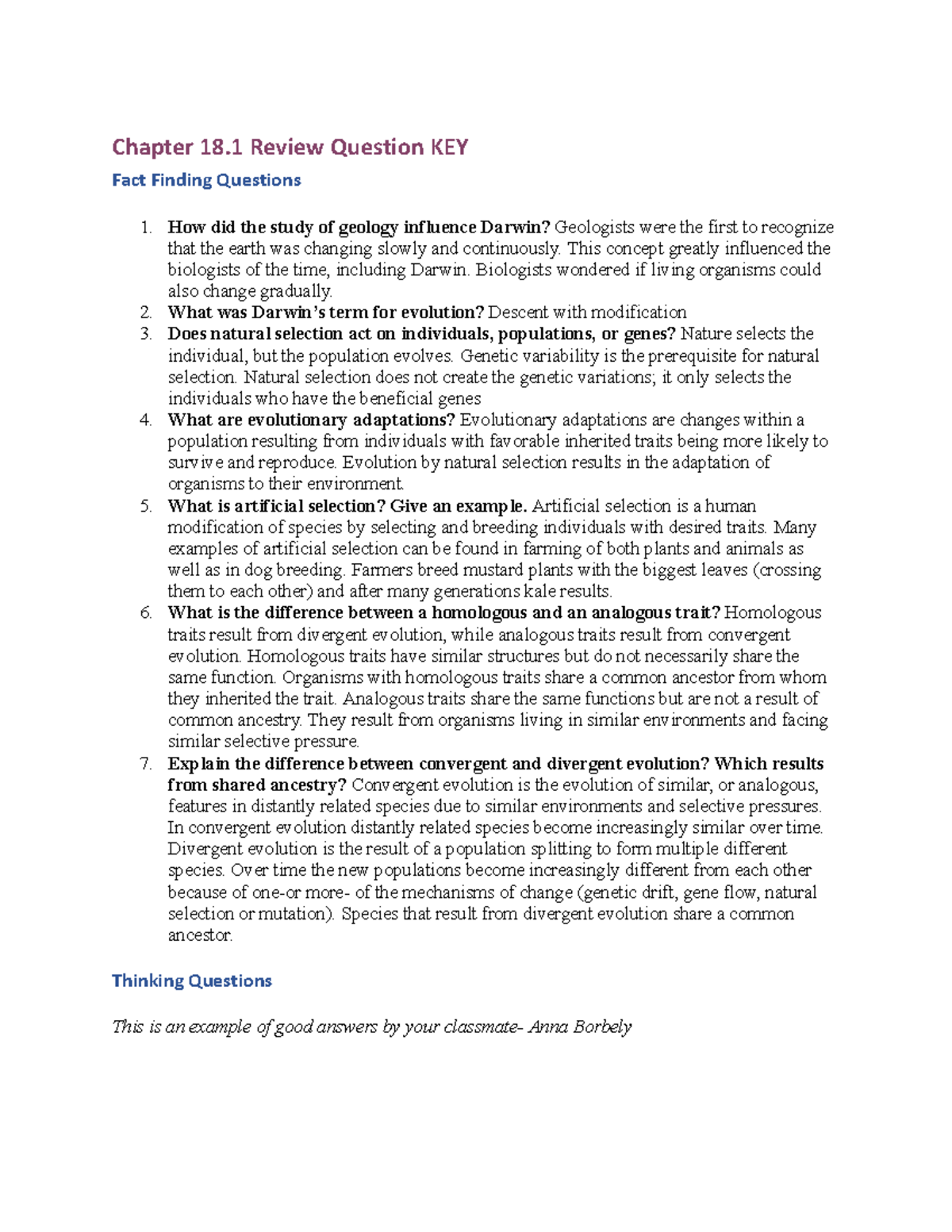 18.1 REview Question KEY 1148319280 - Chapter 18 Review Question KEY ...