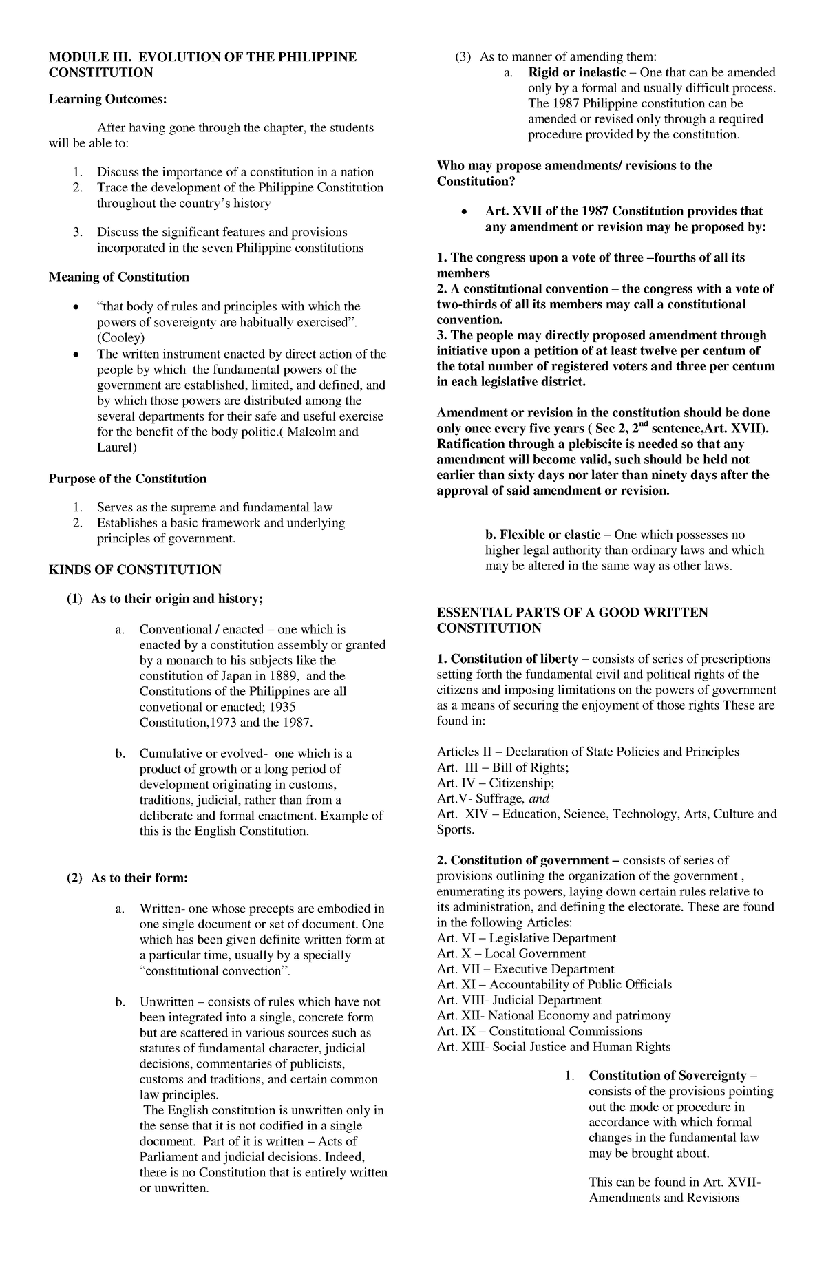 module-iii-evolution-of-the-philippine-constitution-word-to-pdf