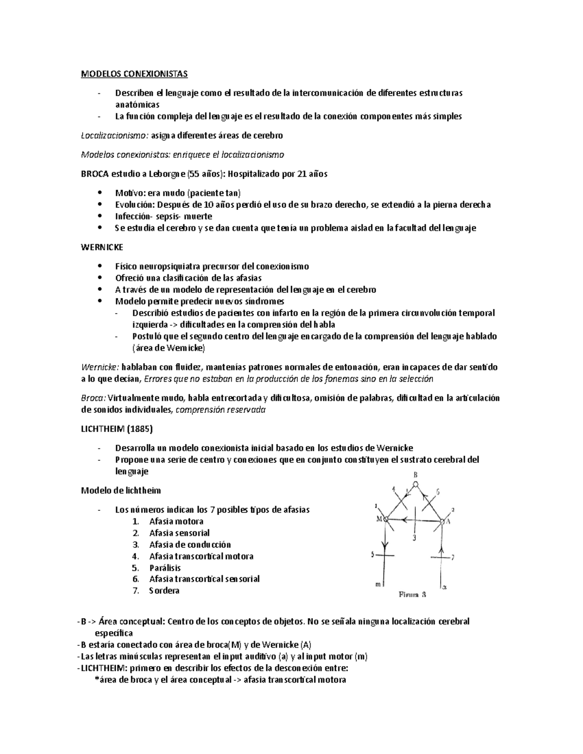 Modelos conexionistas - MODELOS CONEXIONISTAS - Describen el lenguaje como  el resultado de la - Studocu