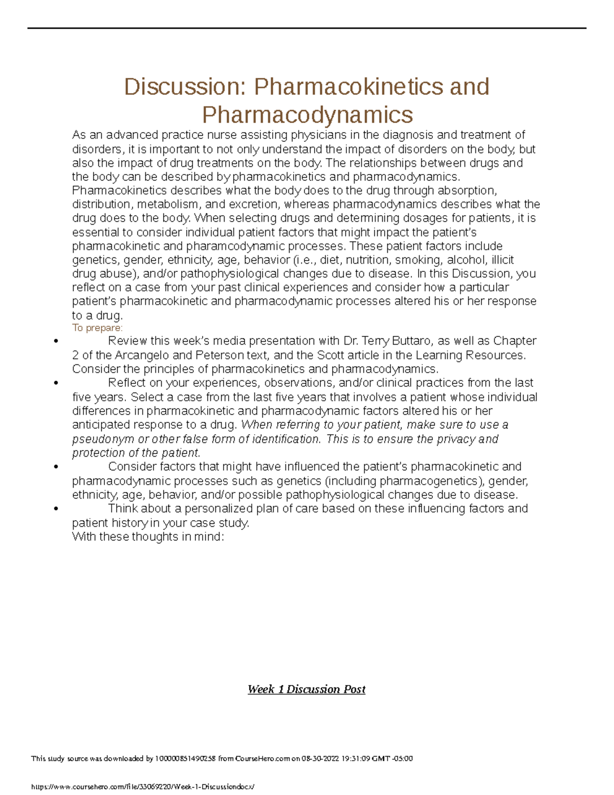 Image 2 for Topic Discussion Pharmacy Template