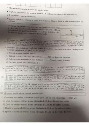 Lista Exercicios Fundamentos Eletromagnetismo - LISTA DE EXERC ́ICIOS ...