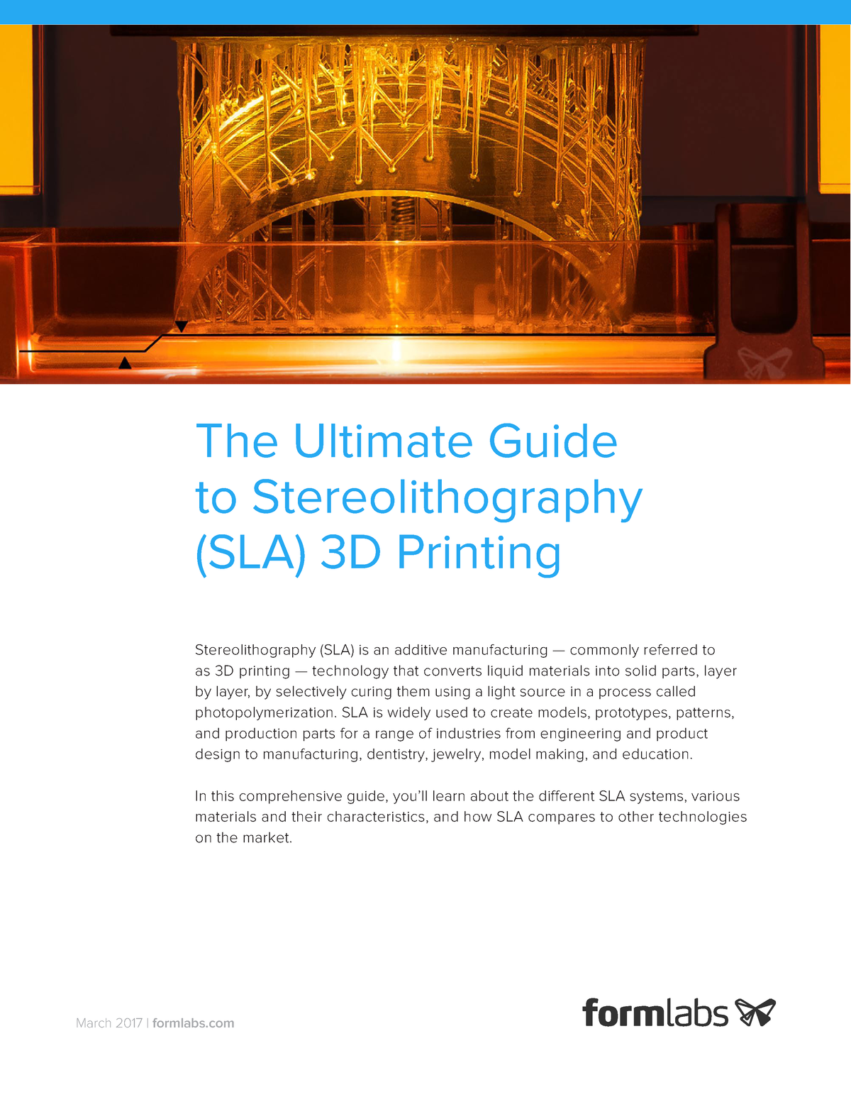 Resin 3d printing guide - The Ultimate Guide to Stereolithography (SLA ...