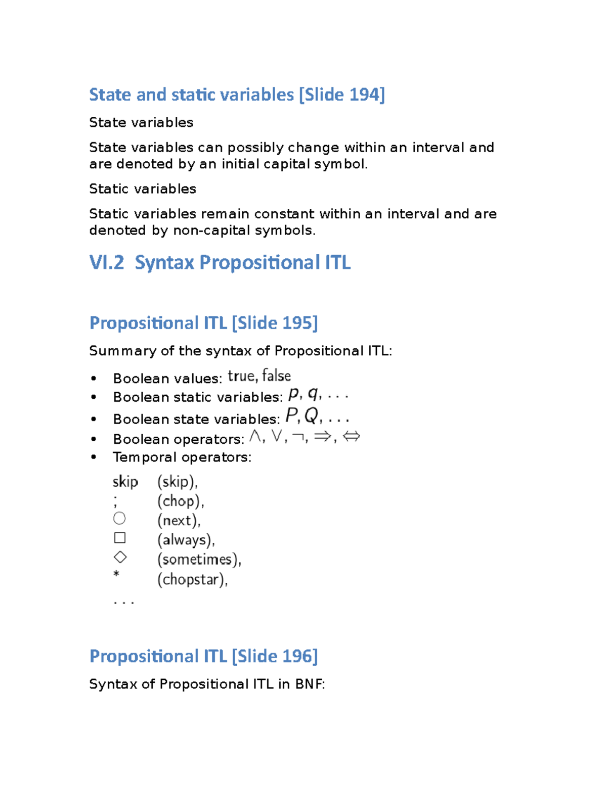 Learning Materials Part 2 - State and static variables [Slide 194 ...