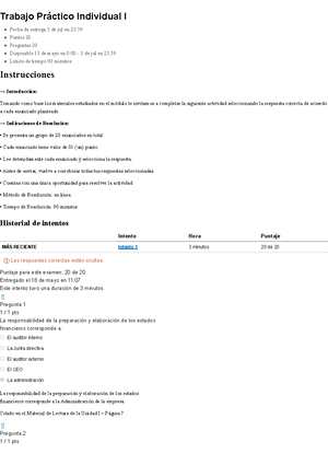 Examen Parcial 1 Unidad 1 y 2 Auditoria Financiera - 15/6/23, 17:03 ...
