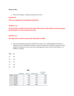 Psychological Statistics Chapter 3 - Chapter 3: Central Tendency ...