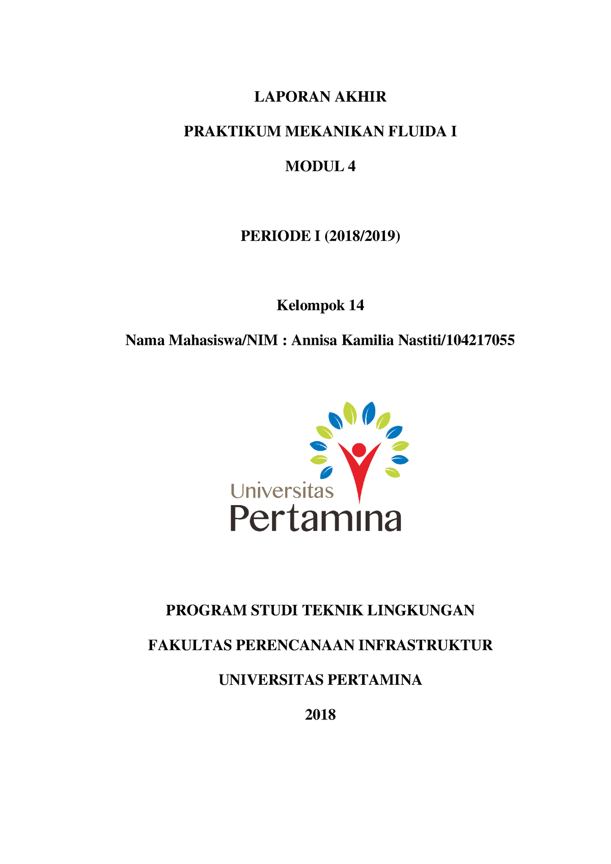 Annisa Kamilia Kel14 EV2 Shift B Modul 4 - LAPORAN AKHIR PRAKTIKUM ...