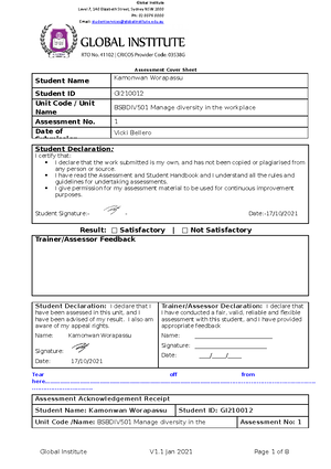 Learner Reflection Evidence Form V2.0 - Learner Reflection Evidence of ...