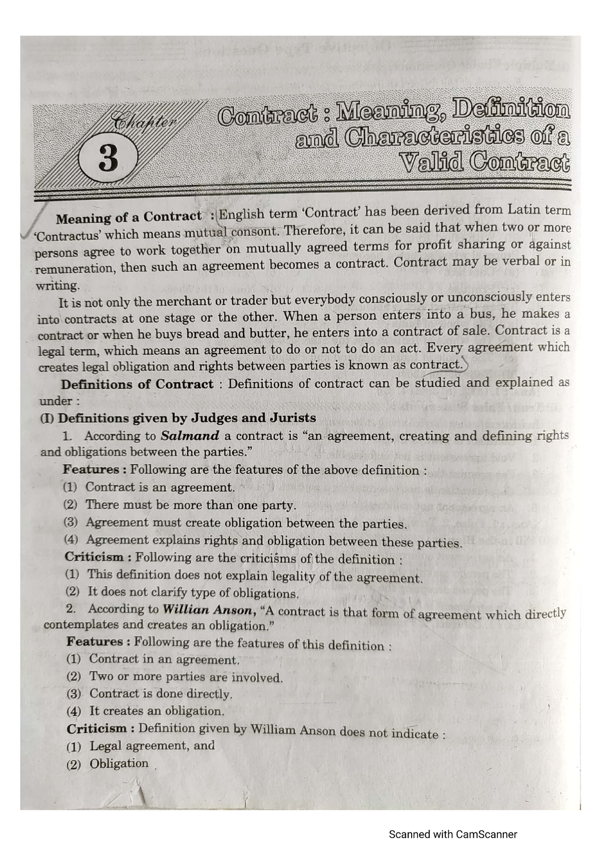 BL (Module -1) - Business Law - Business Management - Studocu