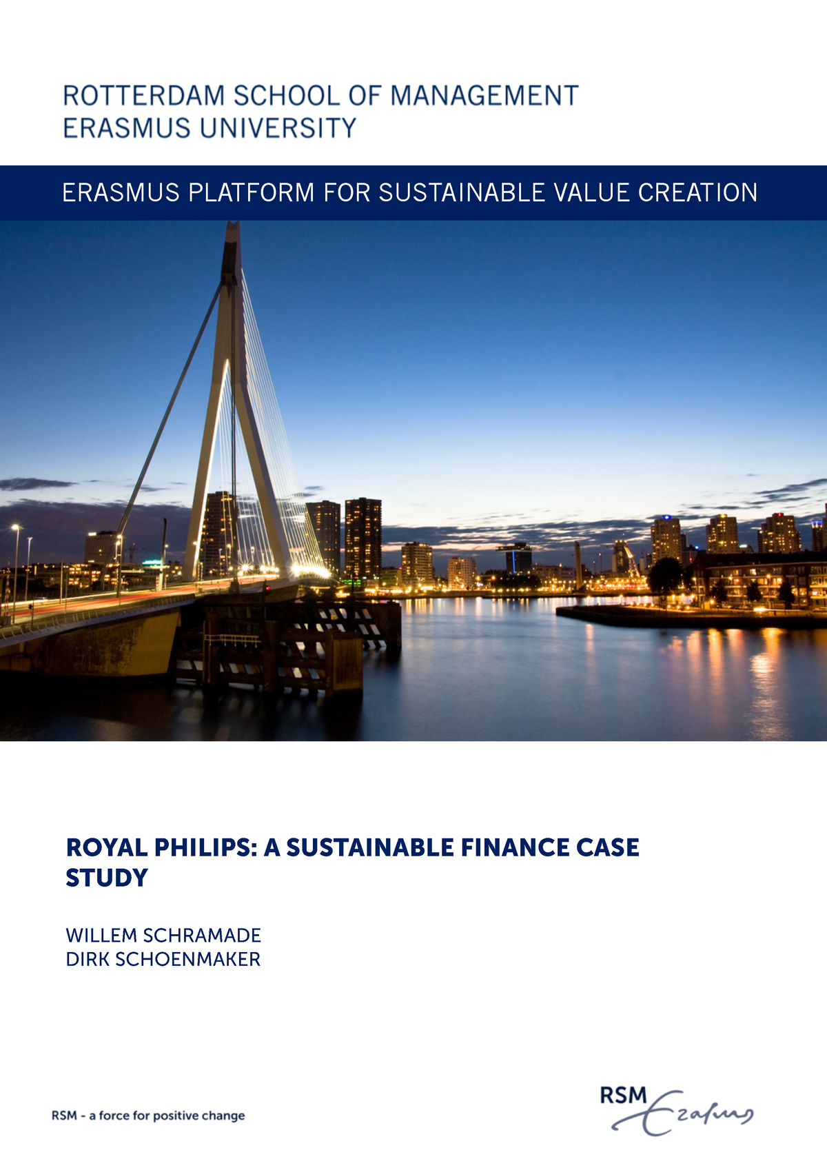 case study sustainable finance