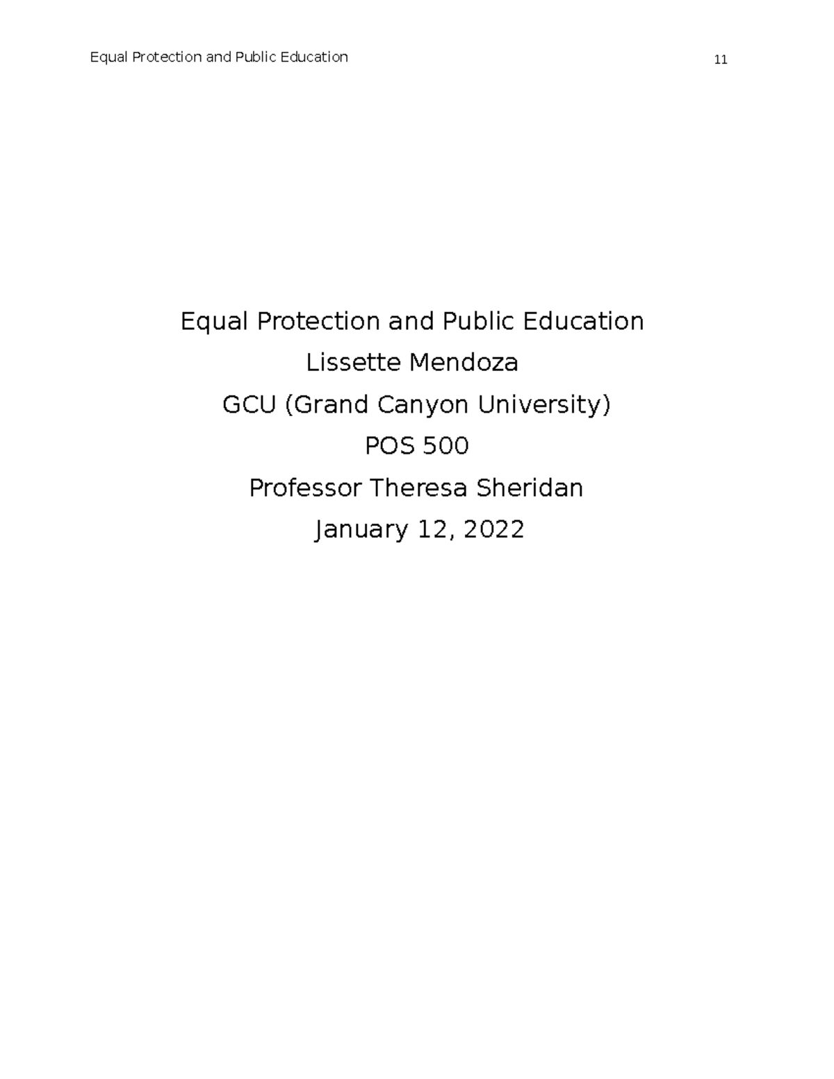 write an essay about the link between education and protection