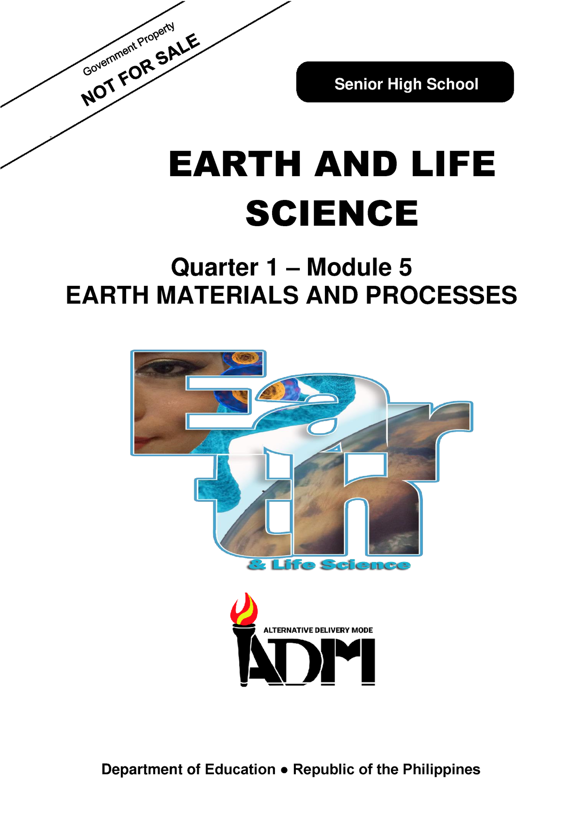 Earthand Life Sci 12 Q1 Mod5 Earth Materials And Processes V3 - NOT ...