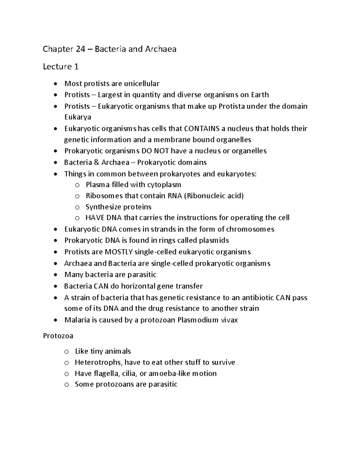 Chapter 24 Bacteria And Archaea - Chapter 24 – Bacteria And Archaea ...