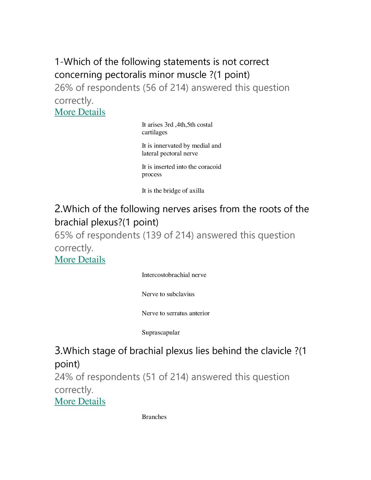 Answers For The Quiz MUS November Module 1 2019 - 1-Which Of The ...