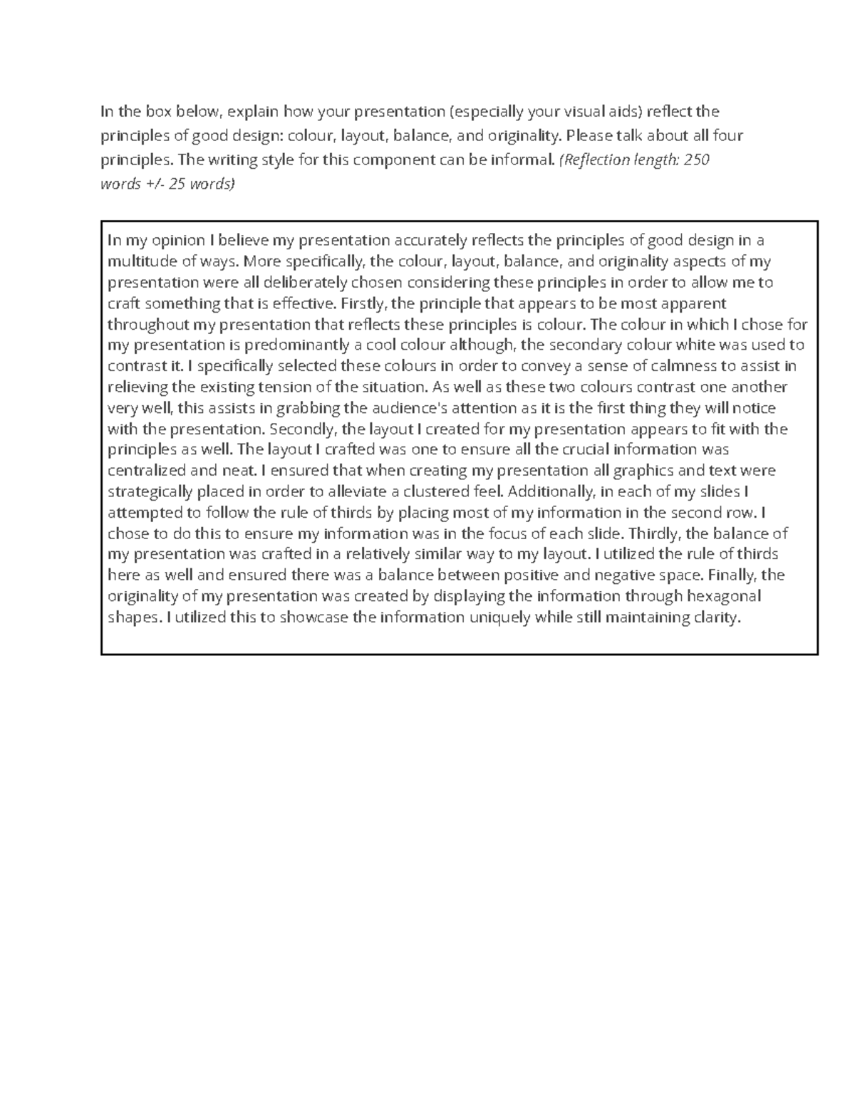 diversity and inclusion reflection essay