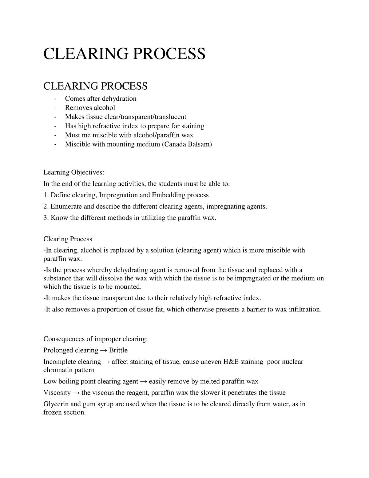 clearing-process-lecture-notes-7-clearing-process-clearing-process