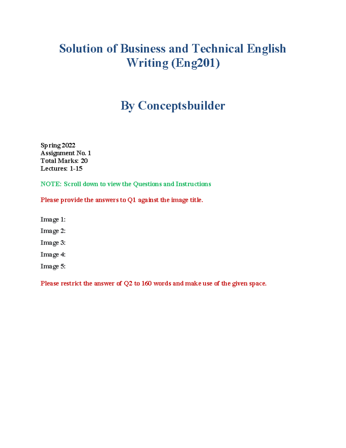 eng201 business and technical english writing assignment 1 2021