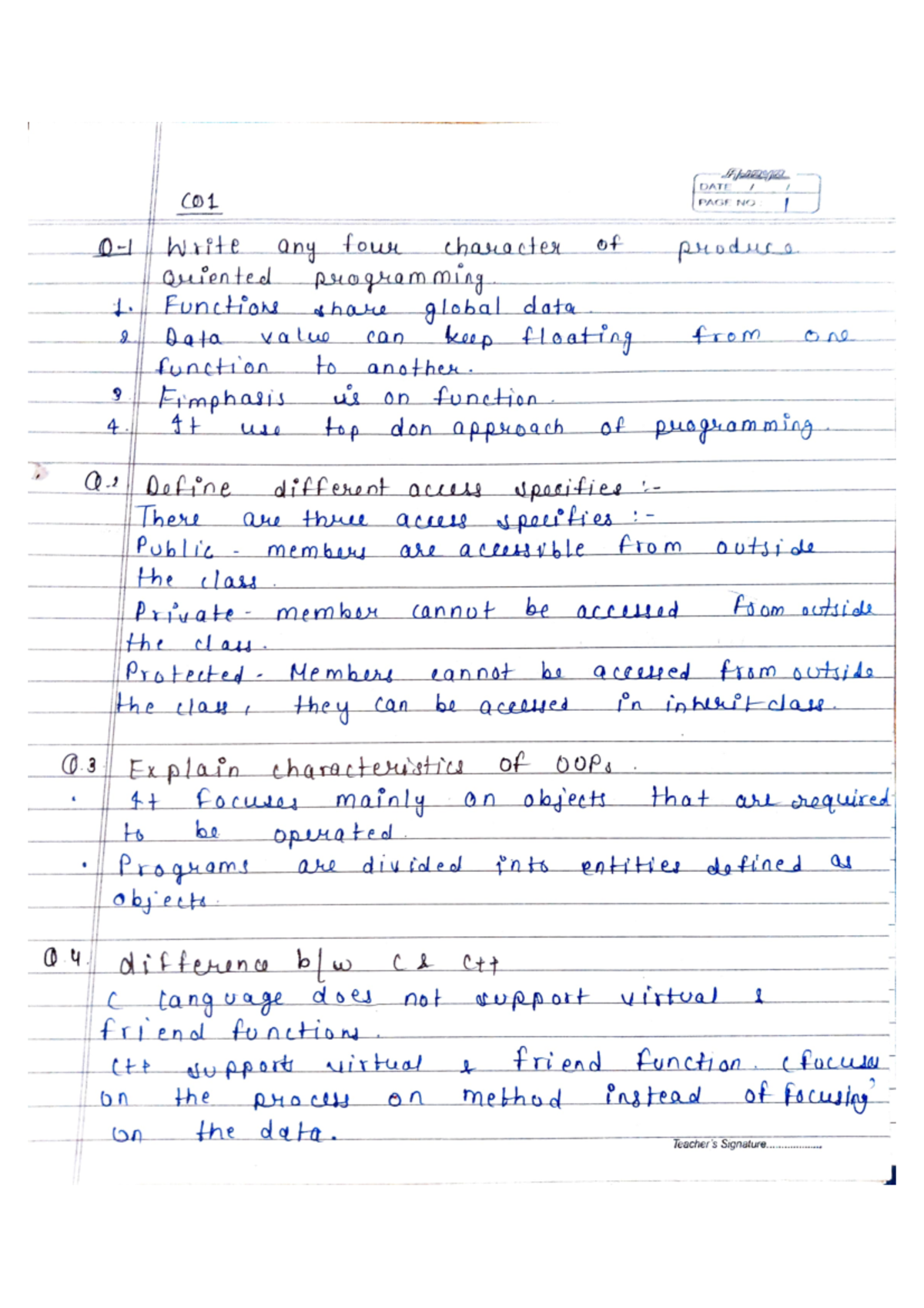Adobe Scan Dec 21, 2023 - its a good handwritten note - DATE C01 PAGE ...