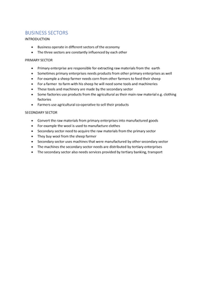 essay on business environment grade 11