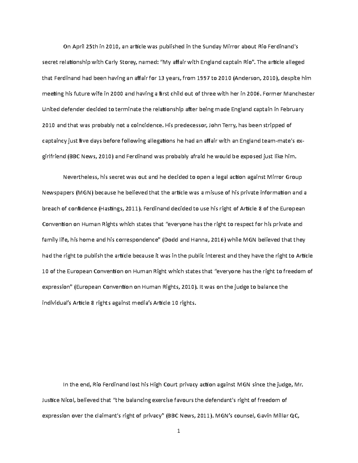 Media ethics assignment picture