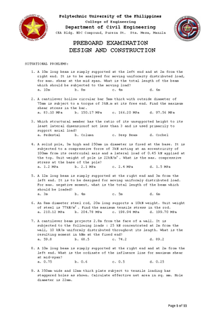 Worksheet NO. 2 Surveying - BS Civil Engineering - Studocu