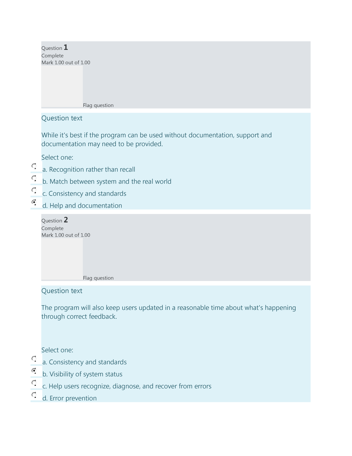 Pdfcoffee - LECTURE NOTES WITH ANSWER - Question 1 Complete Mark 1 Out ...