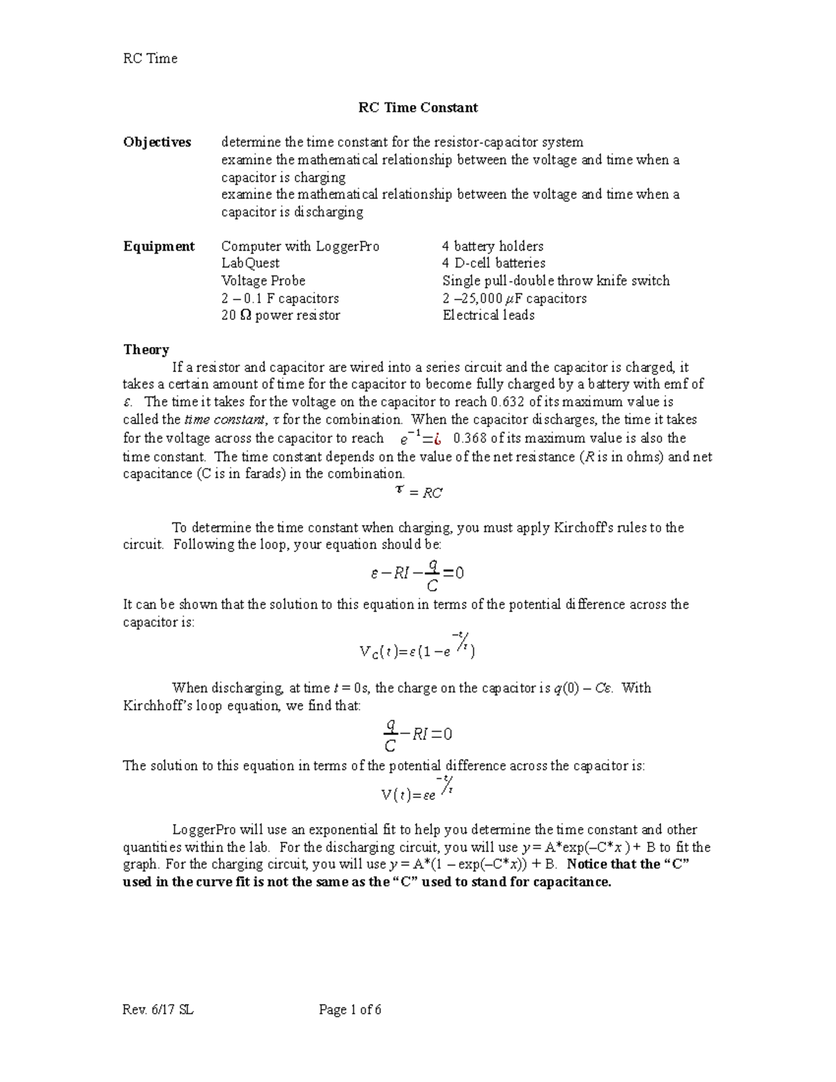 Rctime Rev616 - Exams/Notes/Homework/Practice Material - RC Time ...