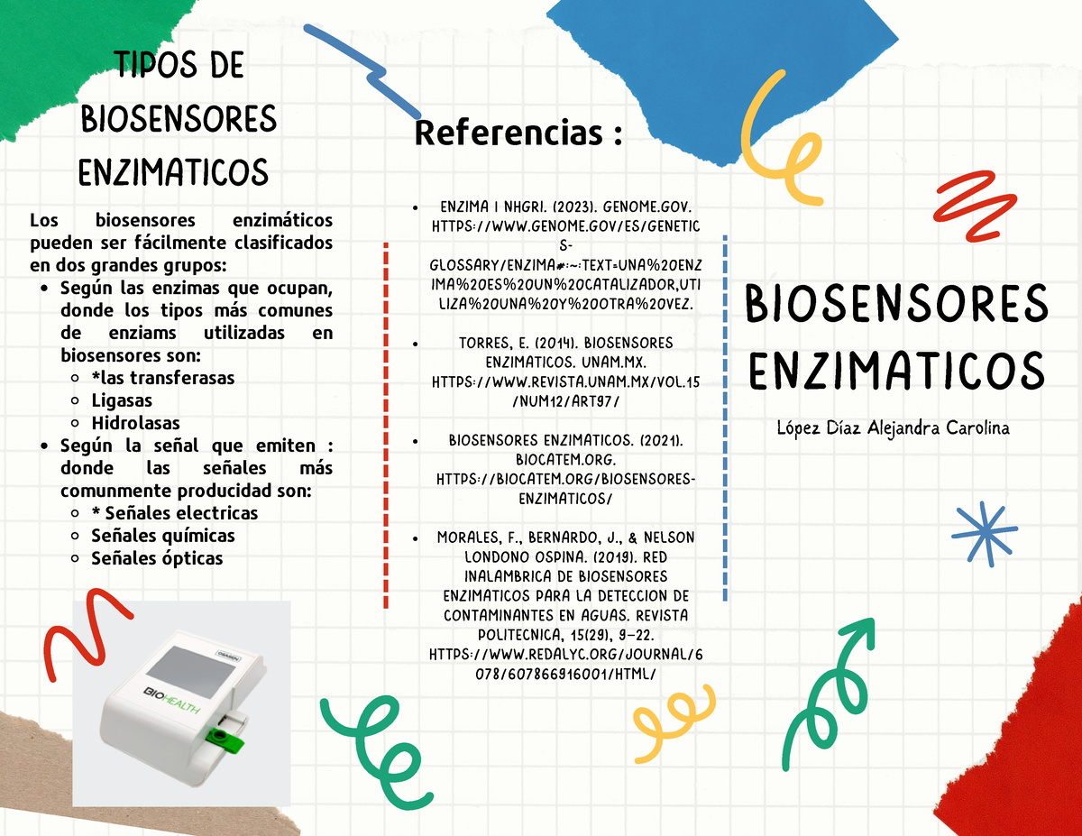 Biosensores - Resumen Tecnología Enzimática - BIOSENSORES ENZIMATICOS ...