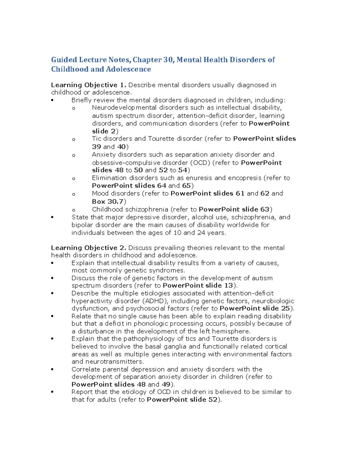 Boyd Ess 2e Guided Lecture Notes Chapter 30 - Guided Lecture Notes ...