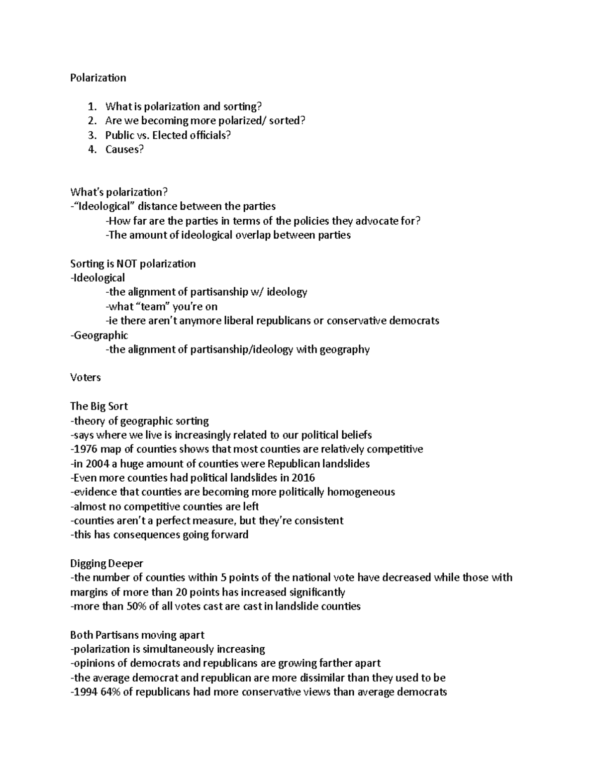 Polarization - Class notes - Polarization What is polarization and ...