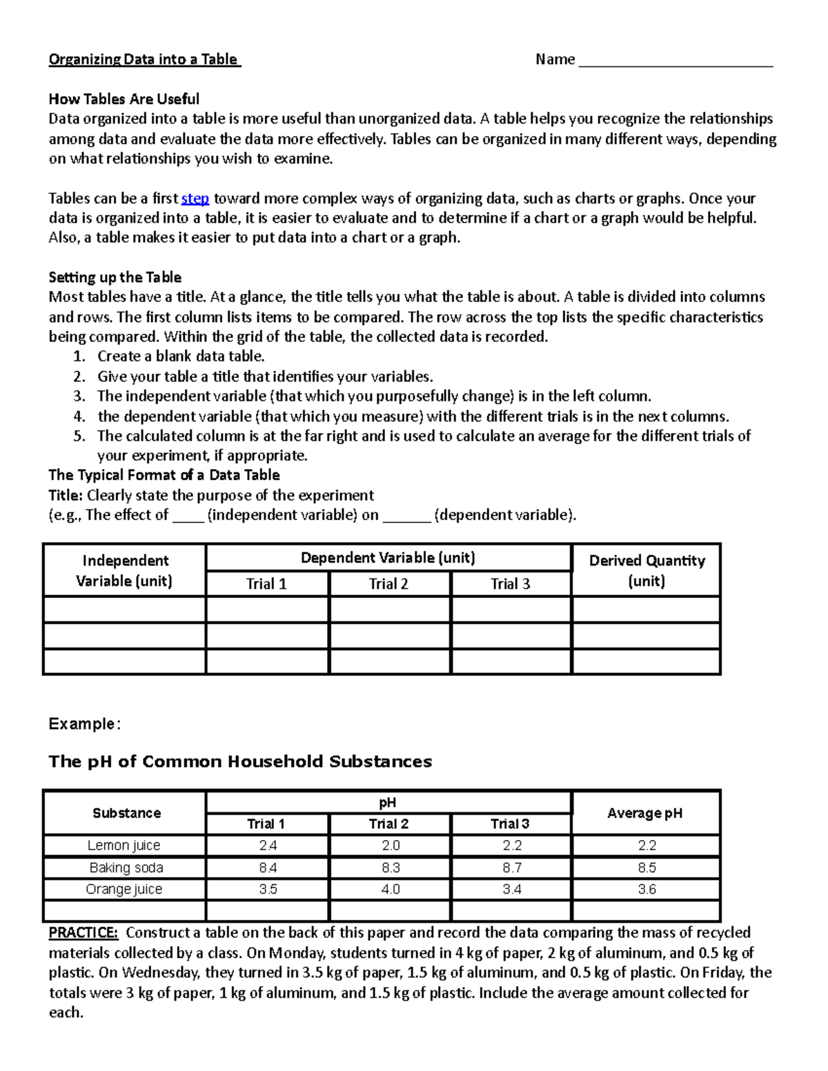 organizing-data-into-a-table-student-organizing-data-into-a-table
