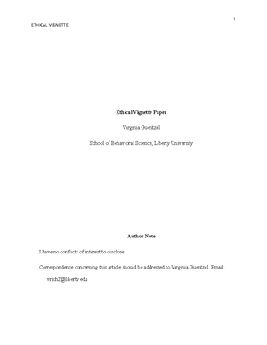 Attitudesand Beliefs Paper - Attitudes and Beliefs Reflection Abstract ...