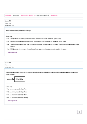 [Solved] Part 1 Go to the University catalog and look at the required ...