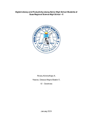 PR 2 Brochure - digital literacy of senior high school students ...
