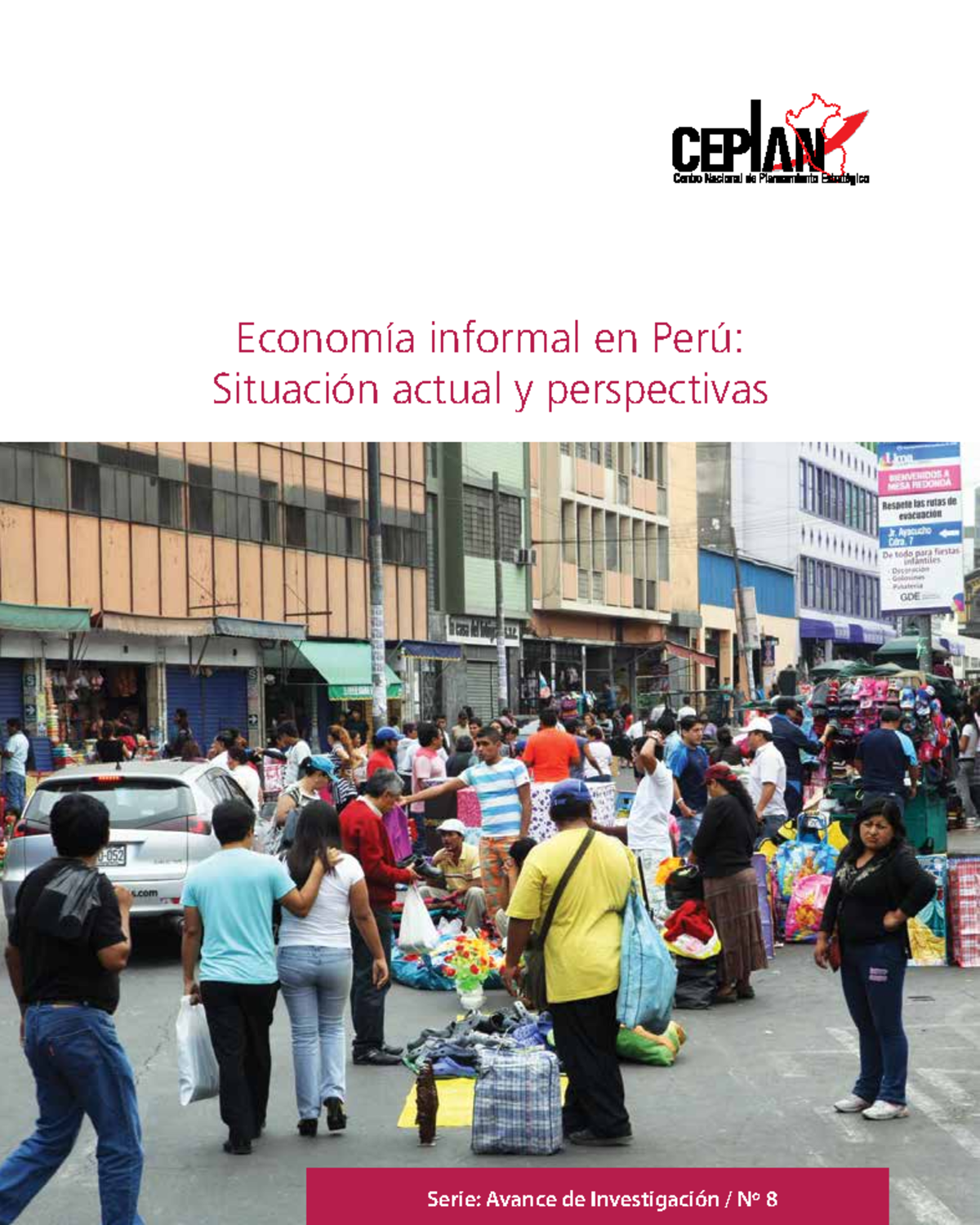 Economia informal en Peru - AVANCE DE INVESTIGACIÓN 1 Economía informal ...
