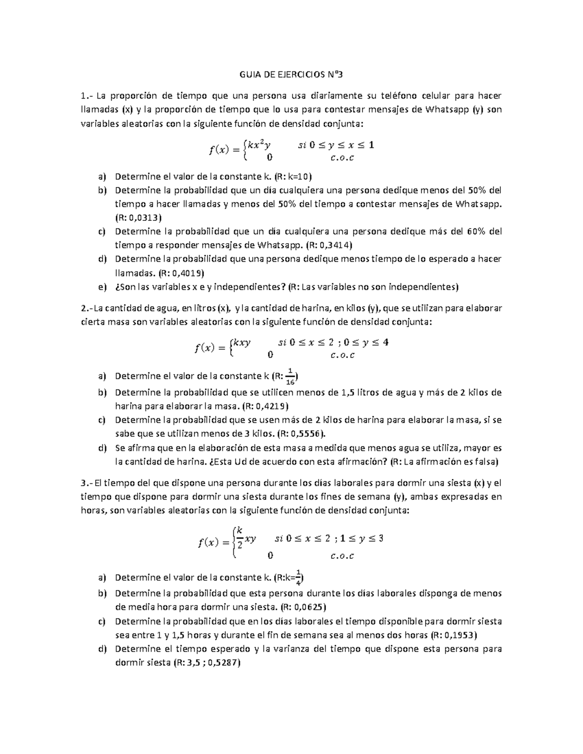 GUIA+DE+ Ejercicios+N%C2%B02 - GUIA DE EJERCICIOS N° 1.- La proporción ...