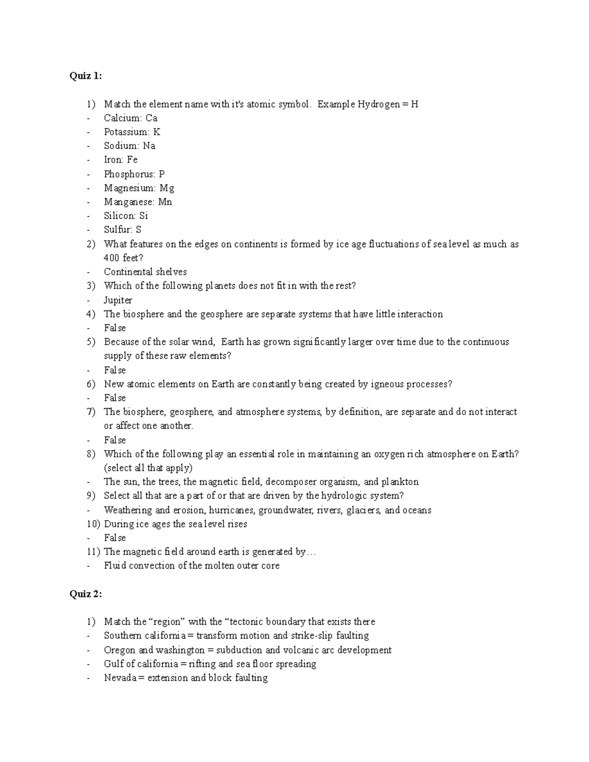 copy-of-geology-final-quiz-reviews-compiled-quiz-1-match-the-element