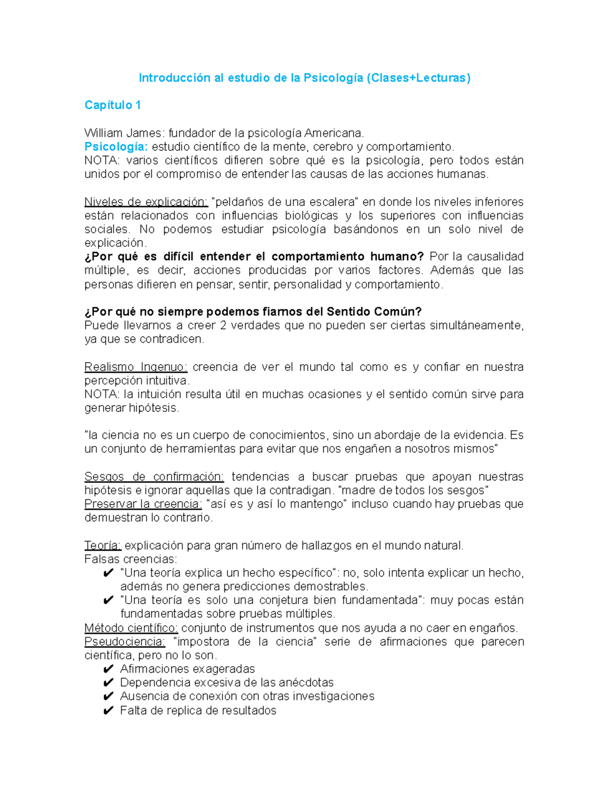 Introducci Ã³n completo - Introducción al estudio de la Psicología ...