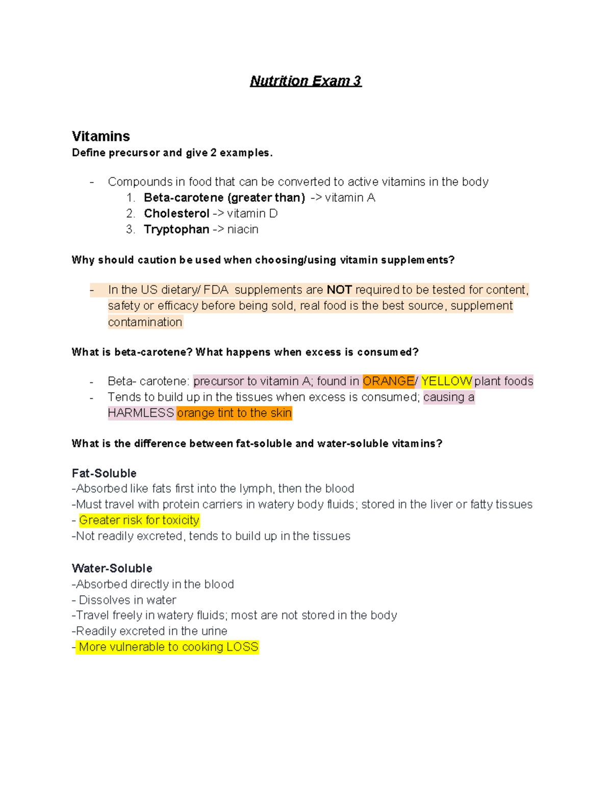 nutrition-exam-3-compounds-in-food-that-can-be-converted-to-active