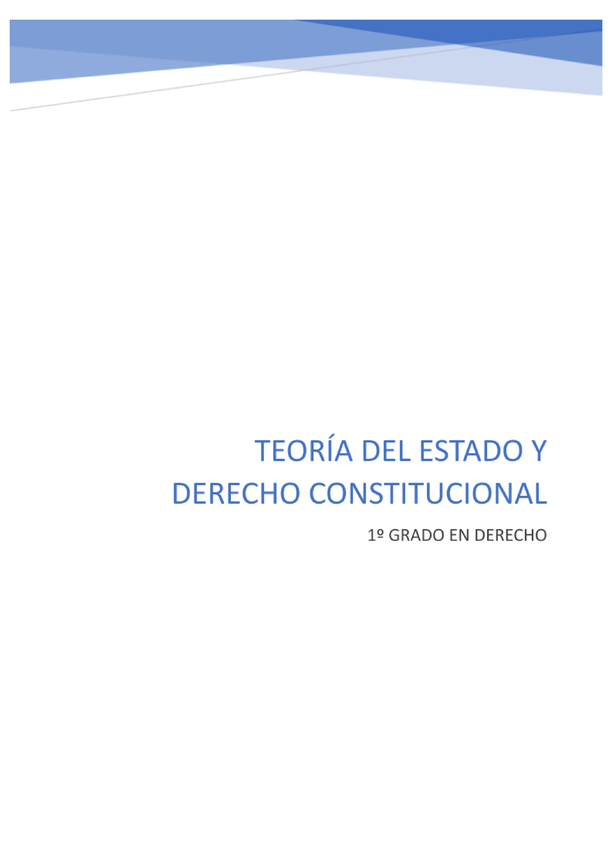 Teoría Del Estado Y Derecho Constitucional (1).docx - TEMA 1 ...