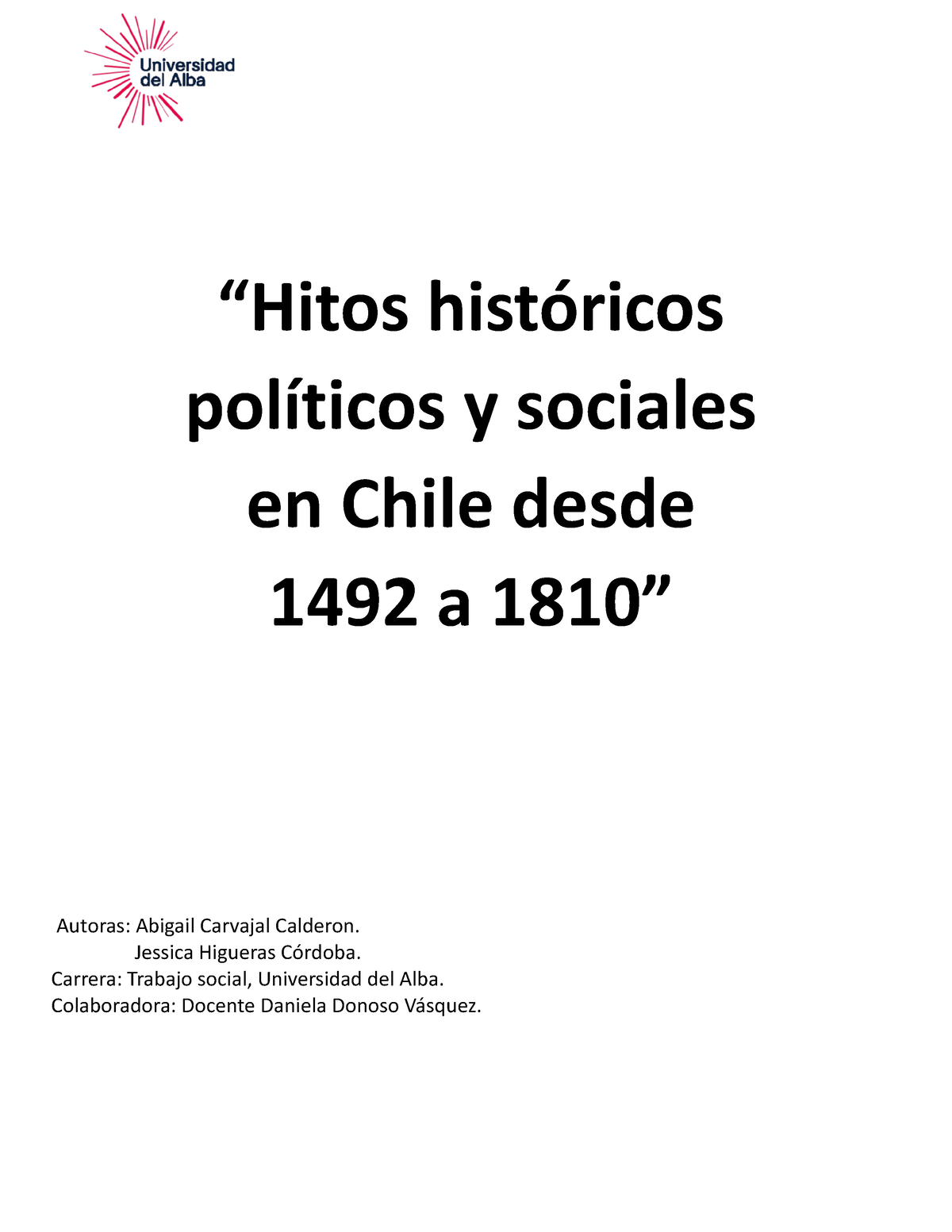 Hitos Históricos Desde El Descubrimiento De América Hasta Los Aspectos ...