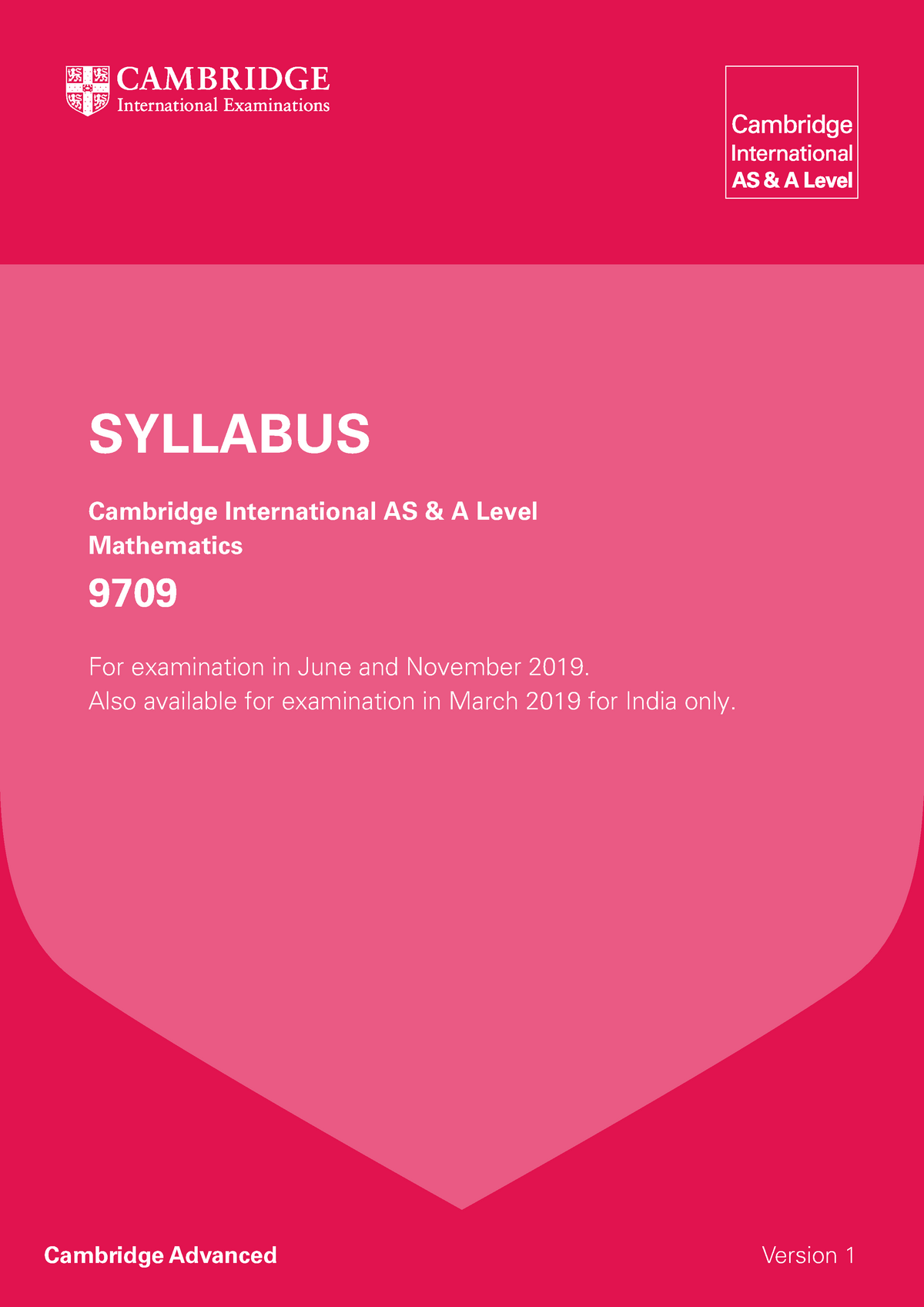 329554-2019-syllabus - Syllabus Cambridge International AS A Level ...