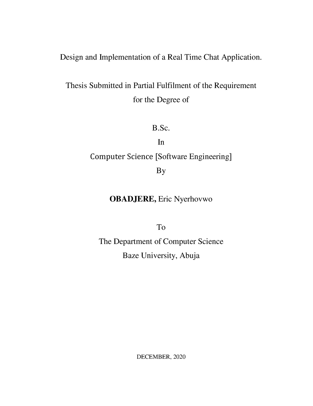 virtual university thesis format