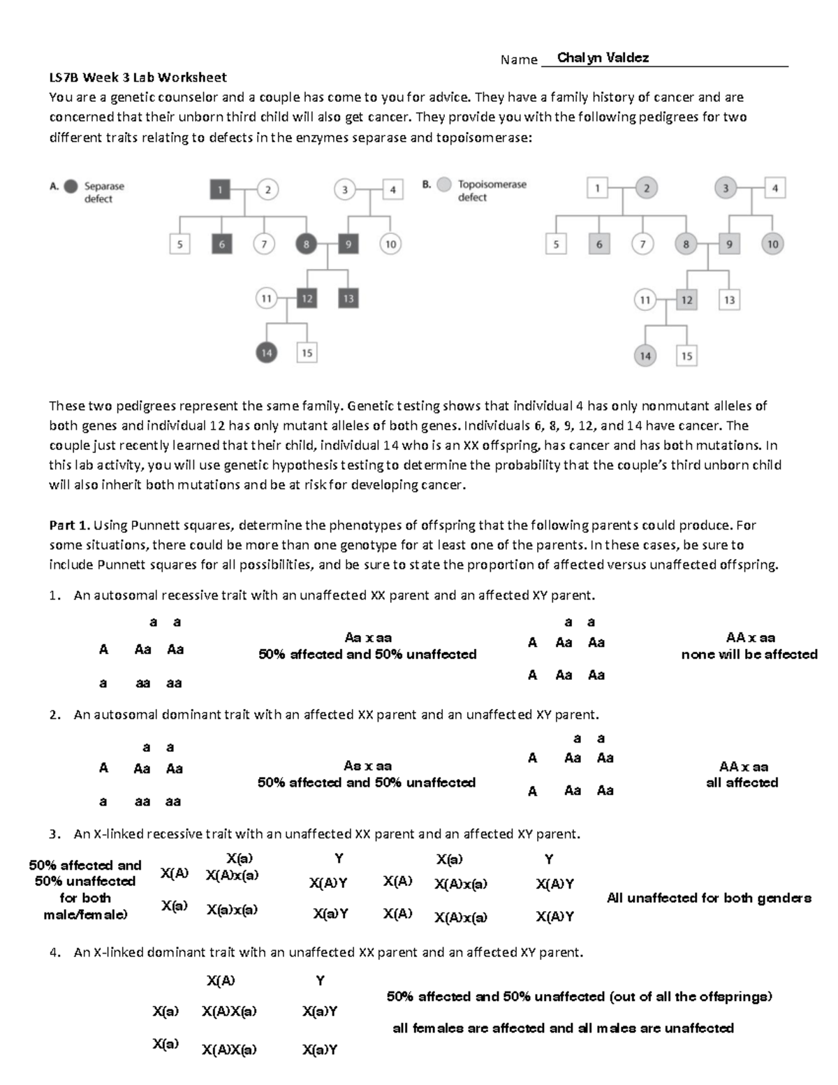 LS7B Week 3 Pedigrees Lab Worksheet F20-converted - Name